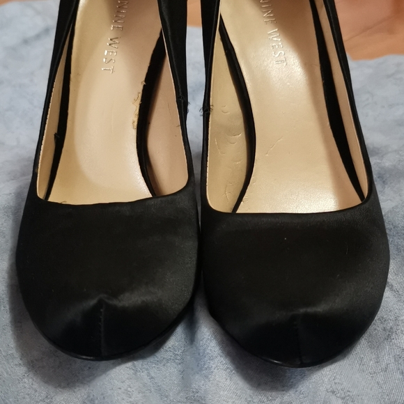 Nine West satin heel shoes - Picture 4 of 6